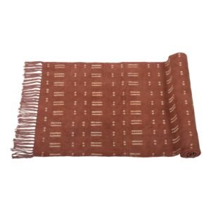 Rust Cotton Yoga Mat