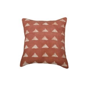 Mudcloth Rust Sofa Cushion Cover