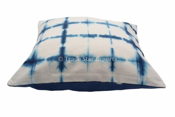 Indian Tie-Dyed Indigo Cushion Cover TS-CC-311