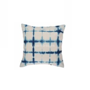 Indian Tie-Dyed Indigo Cushion Cover TS-CC-311