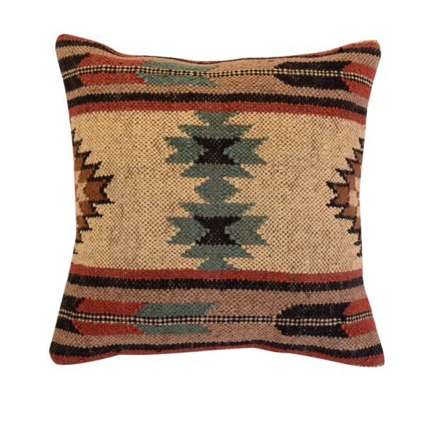 Cushion Cover With Geometric Pattern