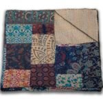 Patchwork Quilted Rustic Blanket
