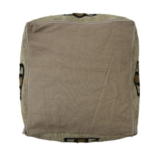 Vintage-Oriental-Wool-Jute-Pouffe-TS-CC-958-2