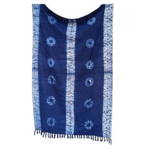 Shibori Throw Blanket
