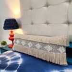 Beautiful Hand-Loomed Boho Lumbar Pillow Cover