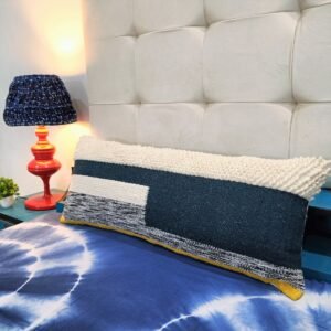 Bohemian Hand-Loomed Lumbar Pillow Cover