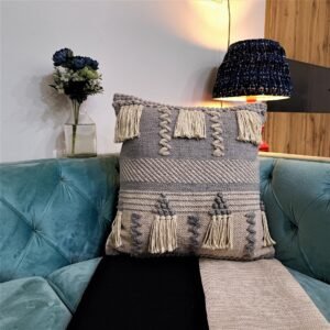 Macrame Boho Knotted Pillow Covers