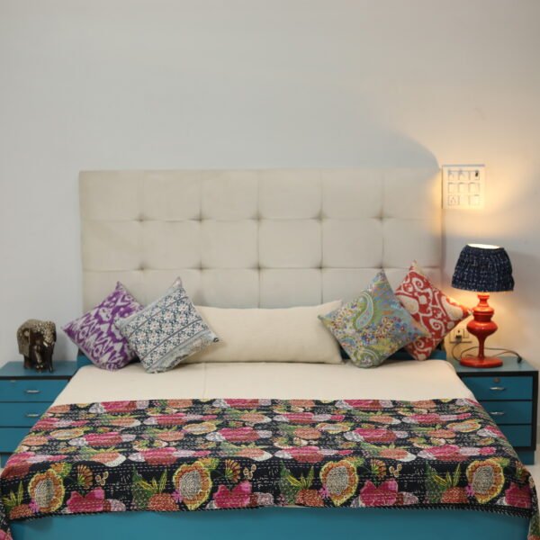 Soft and Comfortable Luxurious Printed Kantha Quilt